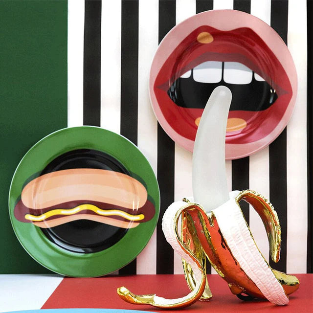 DecoBanana - Art Deco Bordlampe til Chic Hjemmedekoration