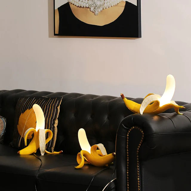 DecoBanana - Art Deco Bordlampe til Chic Hjemmedekoration