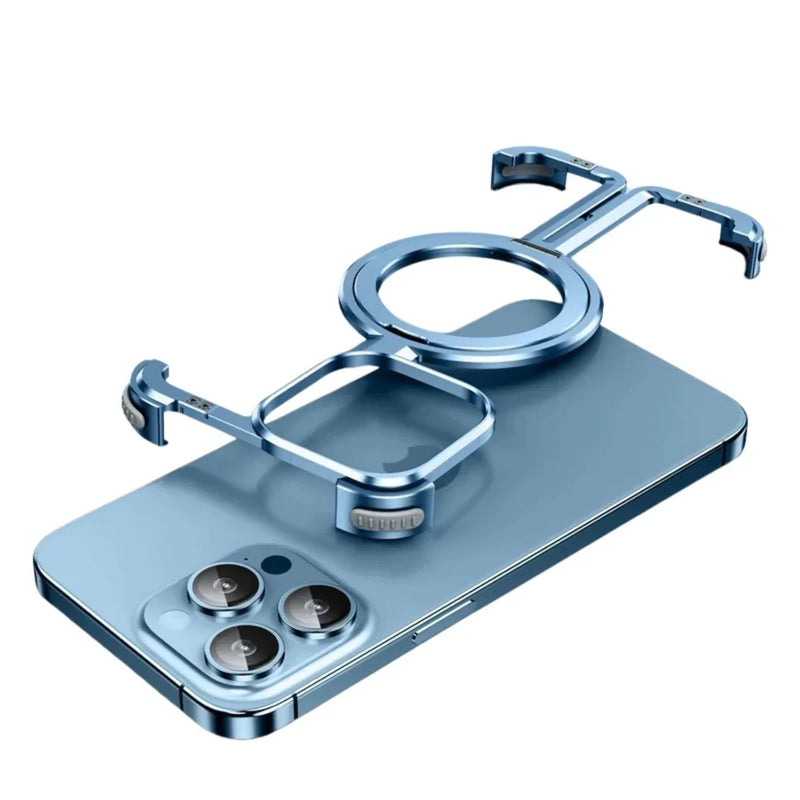 GripEase - Slankt smartphone-cover med 360° roterende holder for nemt greb