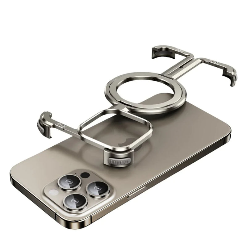 GripEase - Slankt smartphone-cover med 360° roterende holder for nemt greb