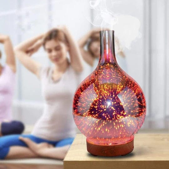 CalmiGlow - Diffusorlampe med to funktioner til afslapning og bedre søvn