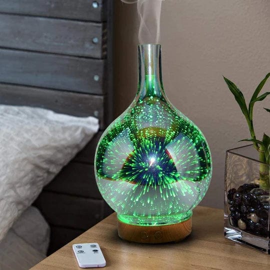 CalmiGlow - Diffusorlampe med to funktioner til afslapning og bedre søvn