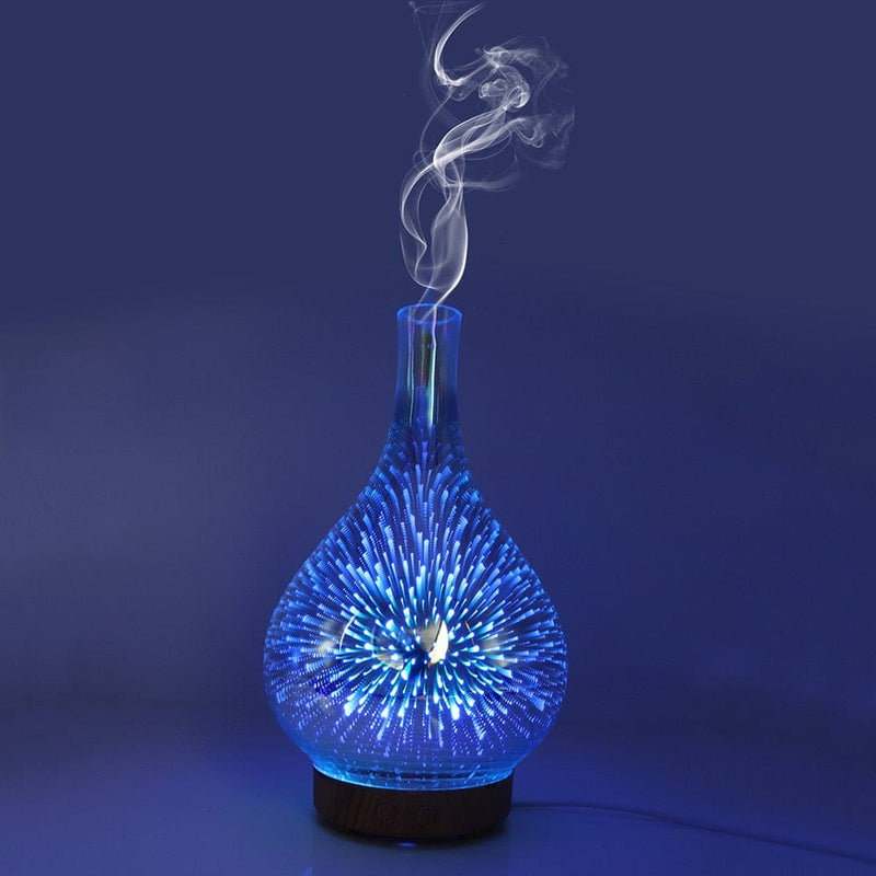CalmiGlow - Diffusorlampe med to funktioner til afslapning og bedre søvn
