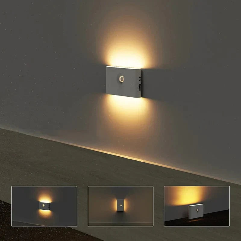 LumiStep - Trådløse LED-natlamper med bevægelsessensor til gange og rum