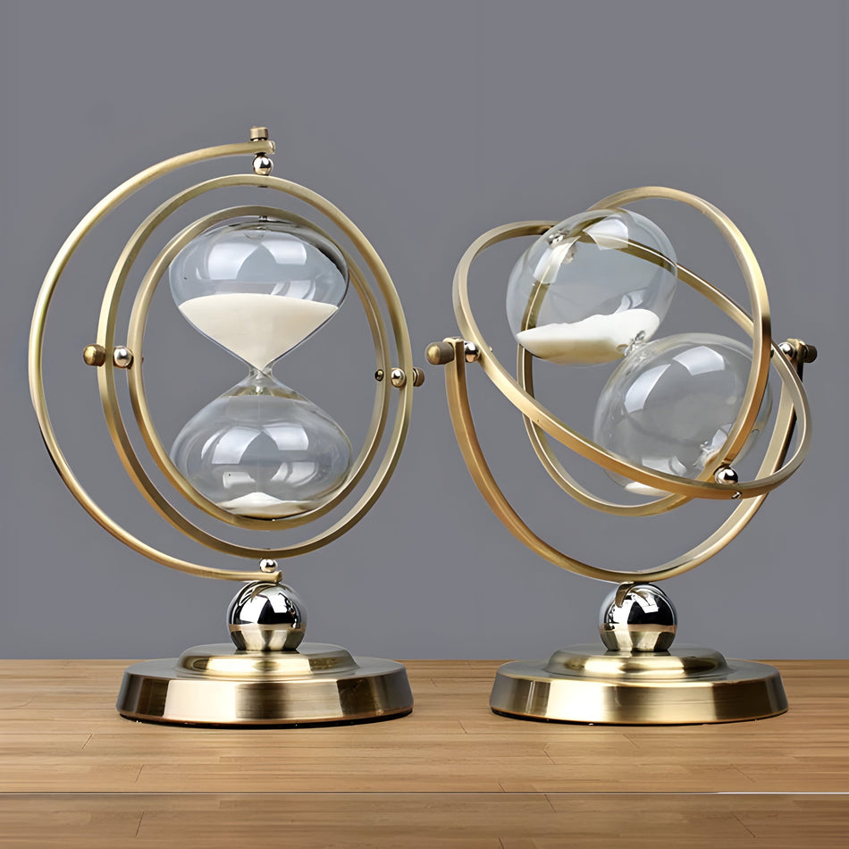 SereniTime - Elegant timeglas med beroligende sandstrøm og stil