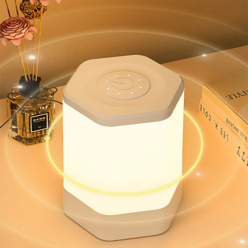 LumiGlow - Stilfuld LED-bordlampe med justerbar lysstyrke og moderne design