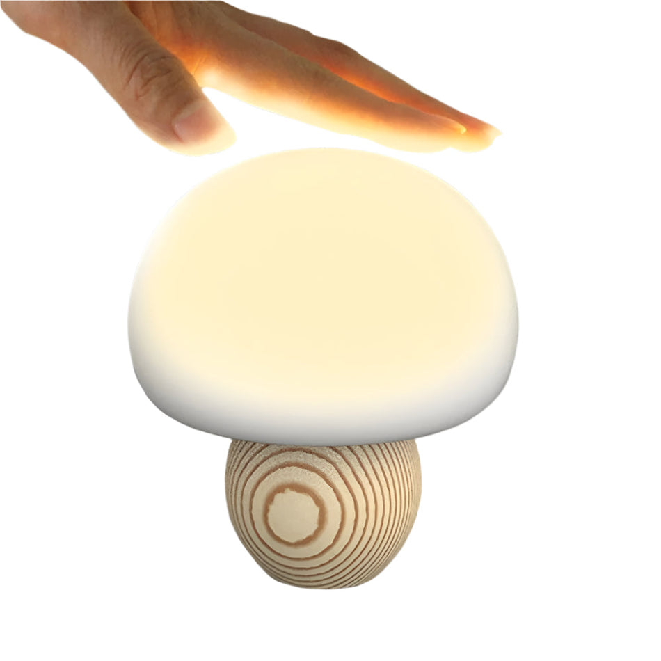 ShroomEase – Magnetisk svampe natlampe med farvetilstande