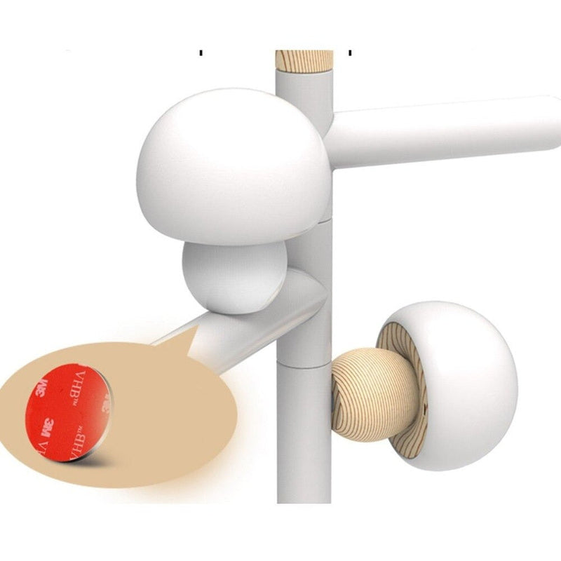 GlowShroom – Magnetisk svampelampe med farveindstillinger til børneværelset