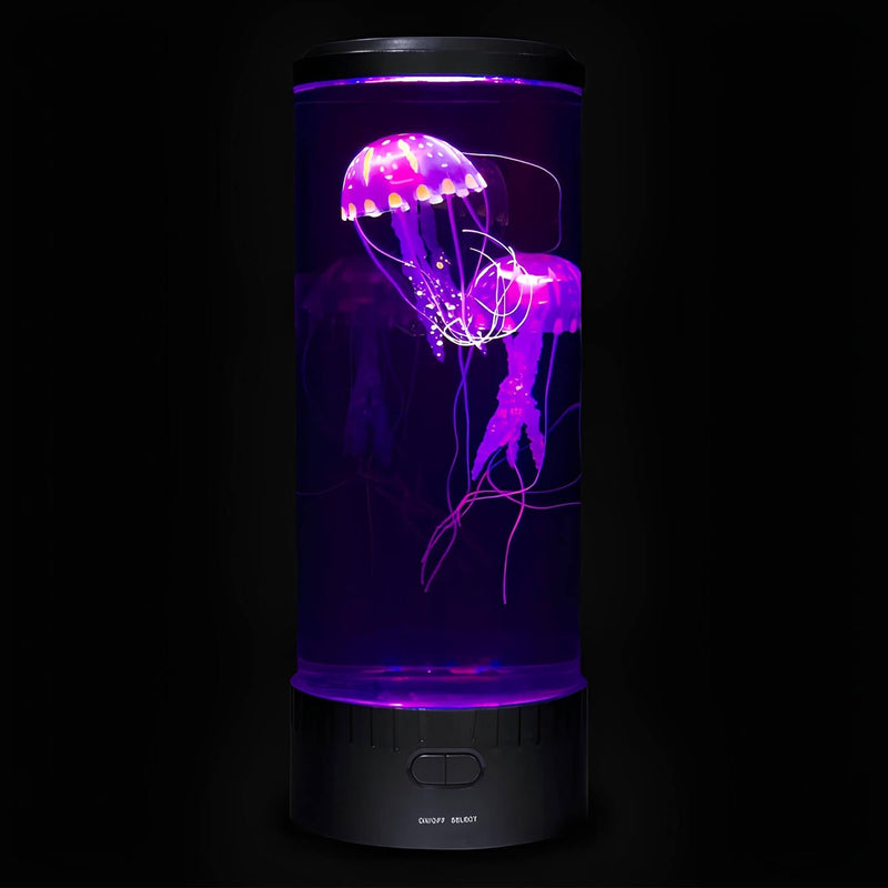 AquaGlow – fascinerende vandmandslampe med beroligende flydende bevægelse