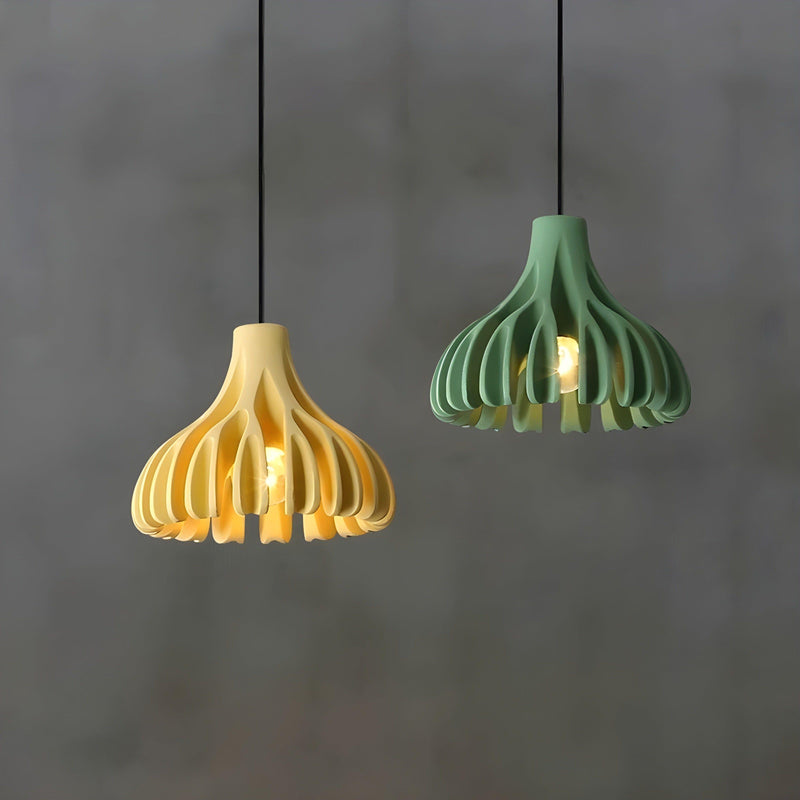 MacaronShimmer – Pendellampe i nordisk stil med legesyge macaronfarver og blødt LED-lys