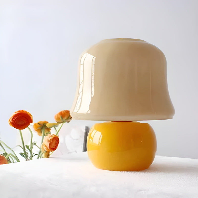 GlowMush - Elegant paddehatteformet bordlampe til hyggelig stemningsbelysning
