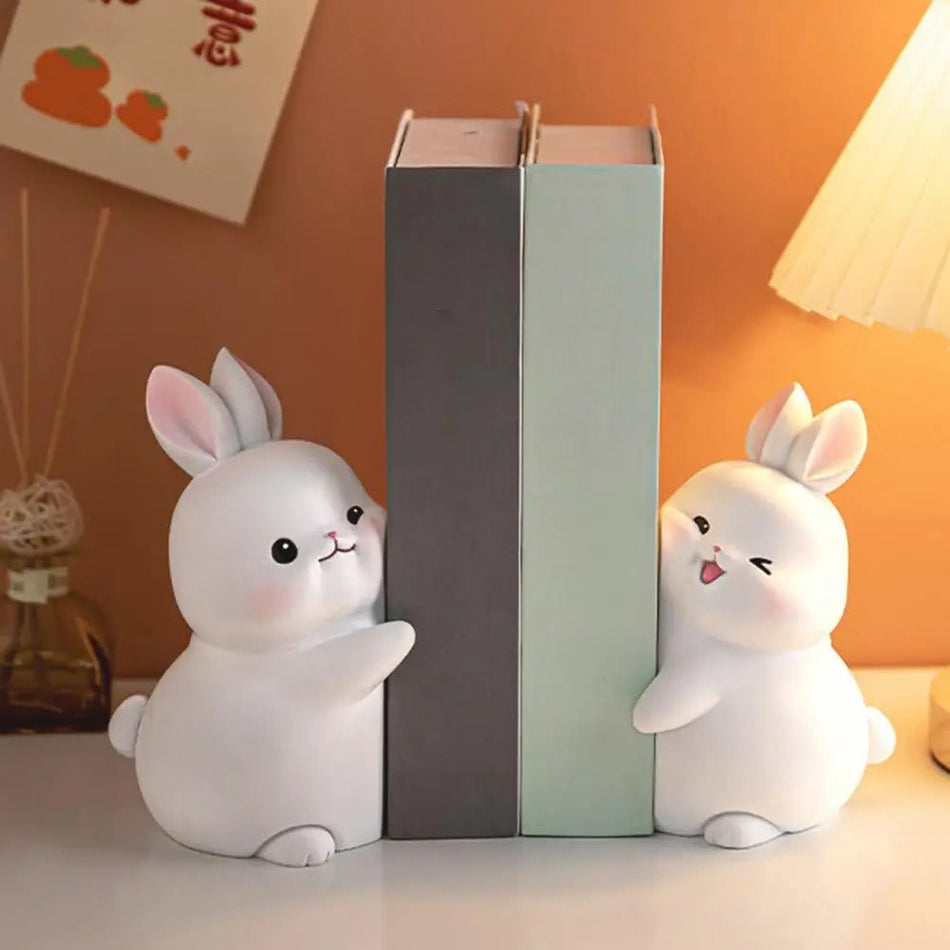 FluffyPaws - Charmerende kaninformet bogholder til stilfuld udstilling