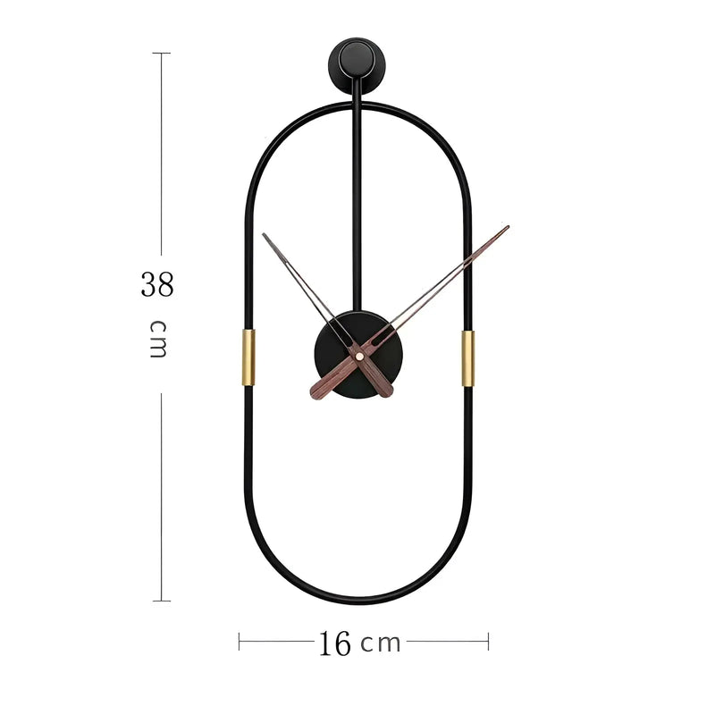 SyncTime - Elegant Minimalistisk Vægur til Moderne Rum