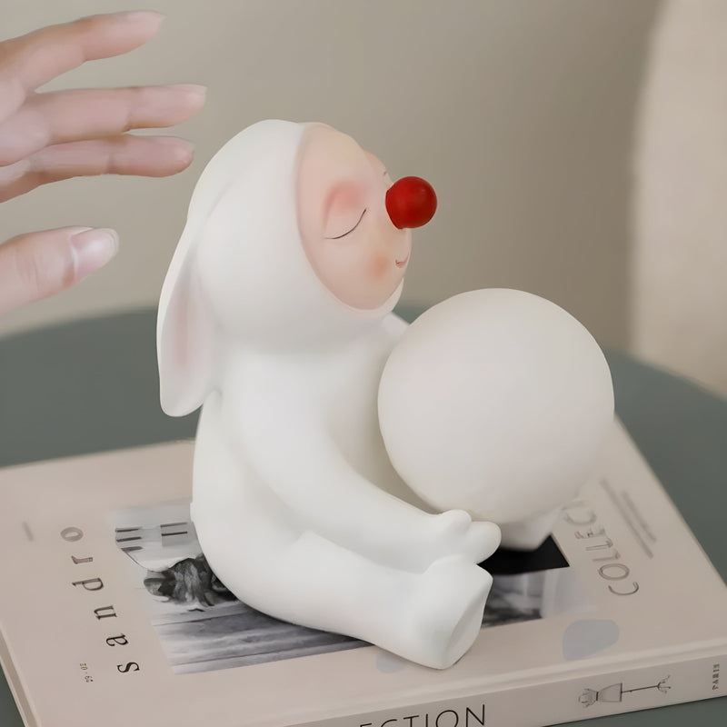 GlowRabbit - Charmerende kaninformet LED-lampe til hyggelig, blød belysning
