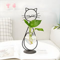 PawBloom – Hjerteformet glasplantekasse med katteinspireret holder