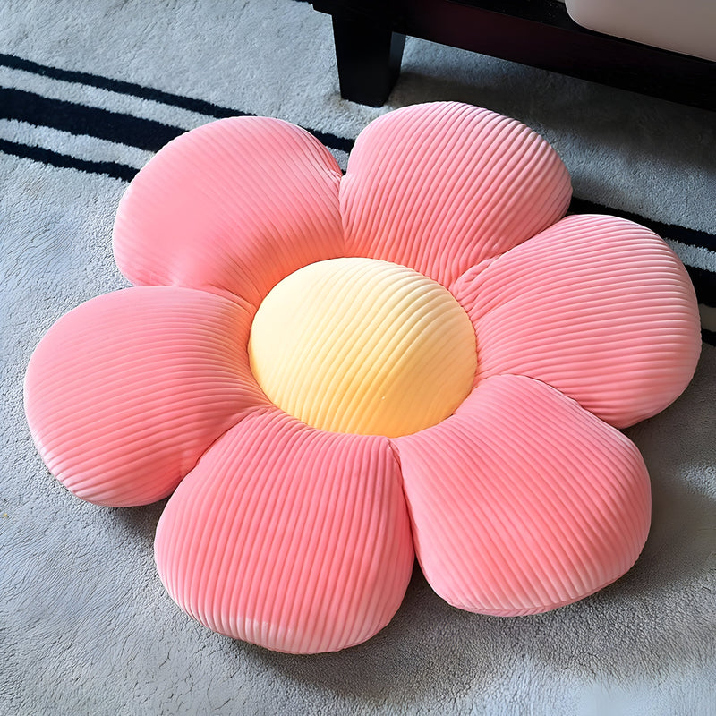 FloraDream – Legesyg pude med seks kronblade for komfort og stil