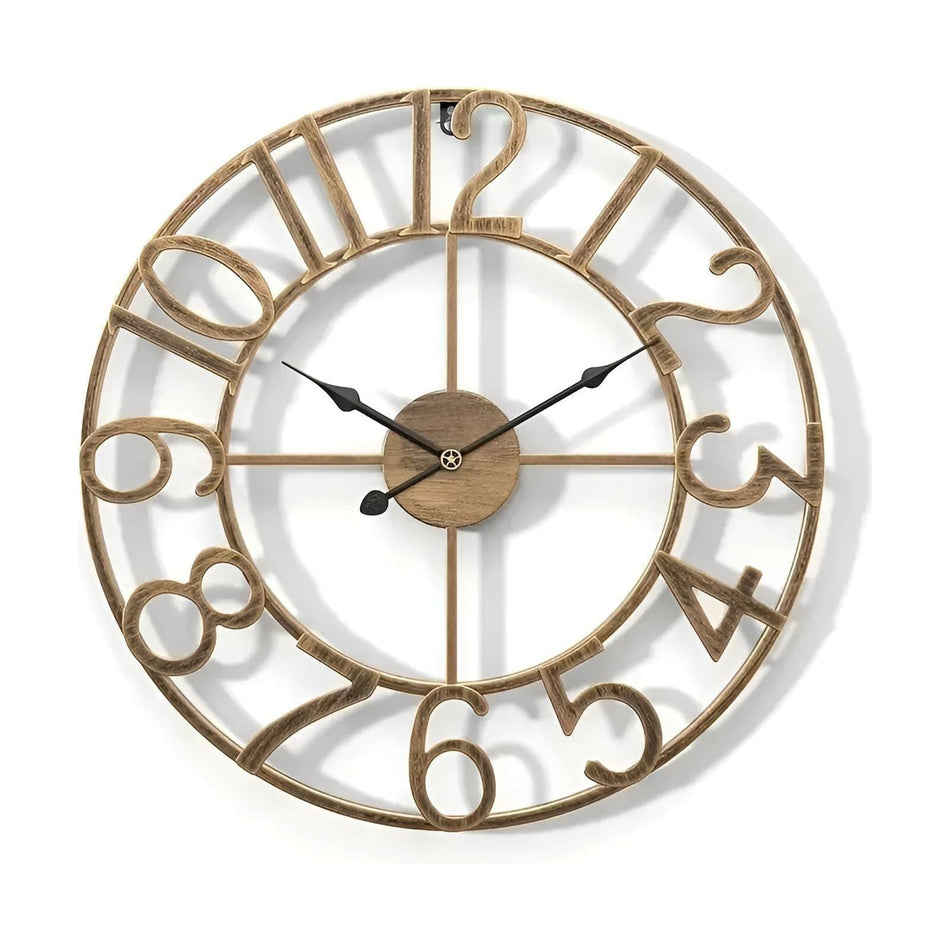 RetroTime – Stilfuldt retro digitalt vægur med stort og letlæseligt display