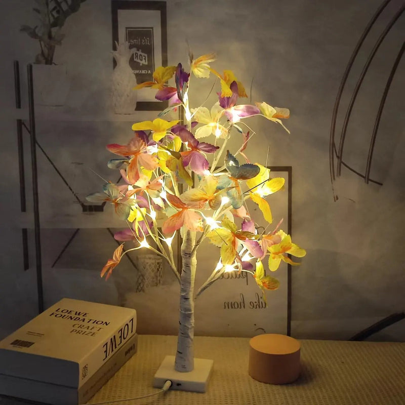 BloomLight - Naturinspireret bordlampe med blomsterdesign