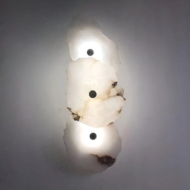 GlowMarble – LED væglampe med marmorfinish til stilfulde og moderne interiører