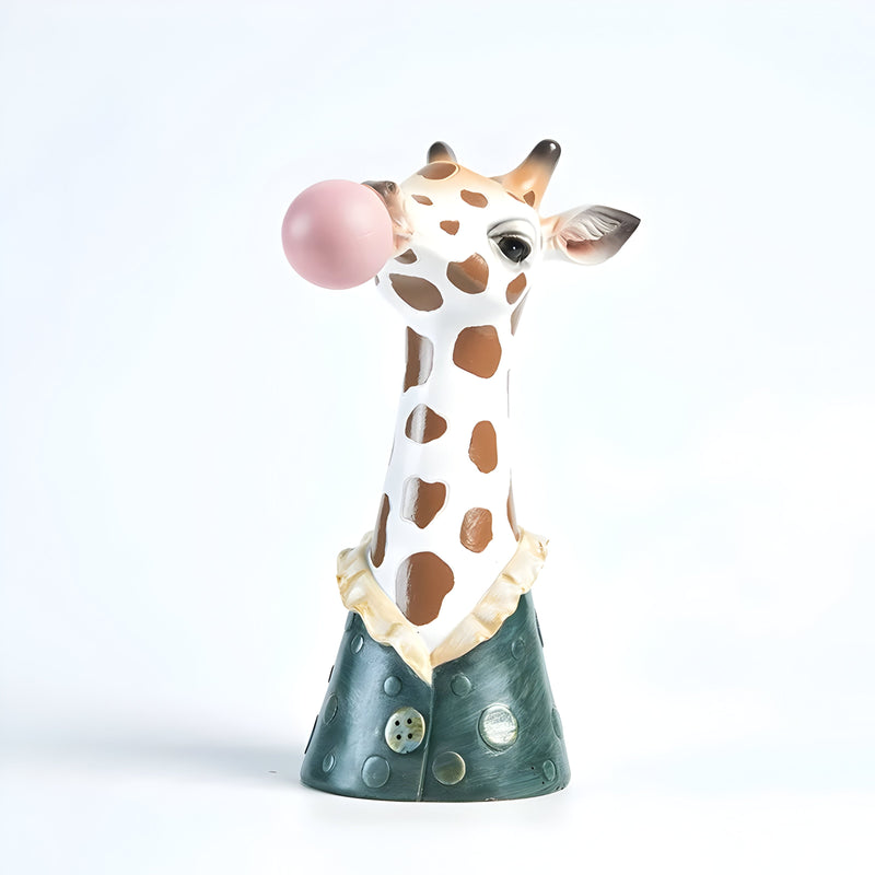 WhimsiWild - Dyreboblevase med kunstnerisk safari-inspireret form