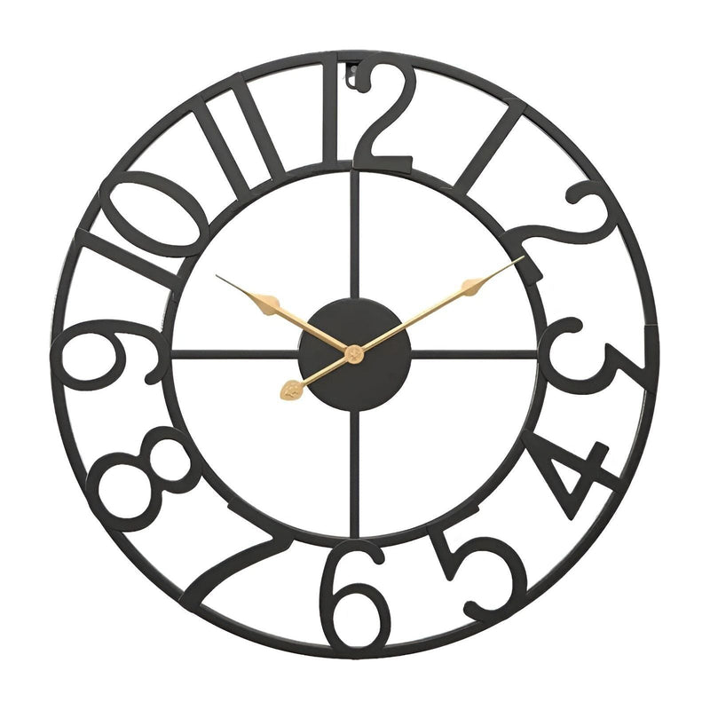 RetroTime – Stilfuldt retro digitalt vægur med stort og letlæseligt display