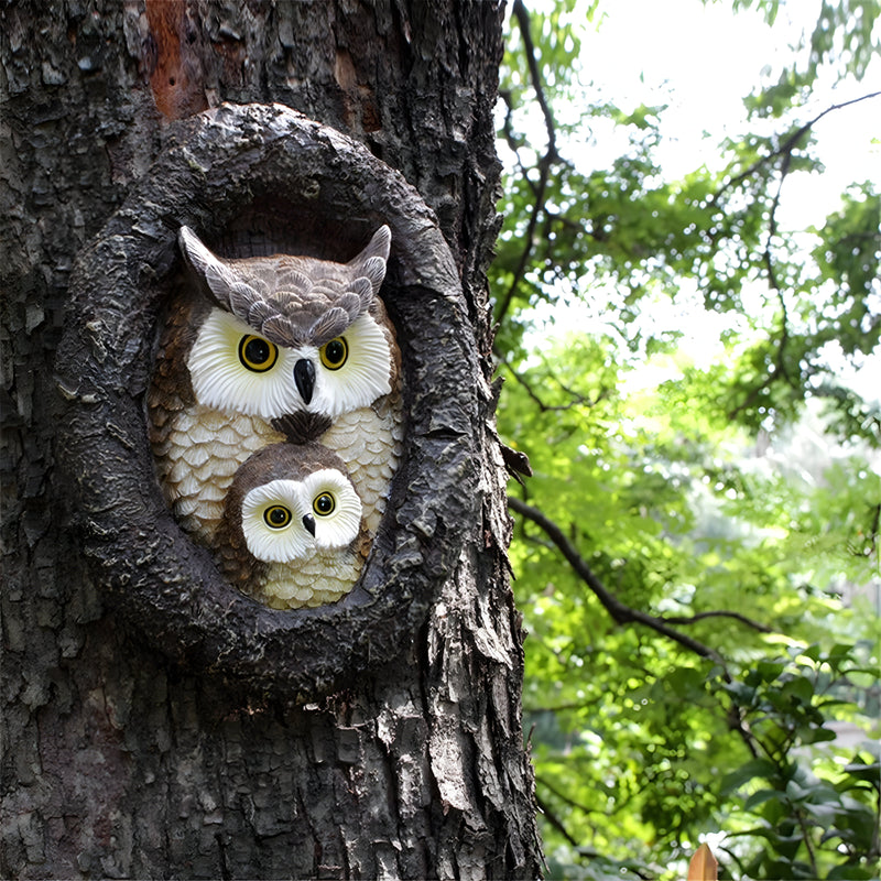 MysticOwl – Elegant vejrbestandig uglestatue til din have