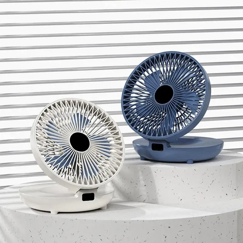 CoolBreeze – Moderne bærbar ventilator med 90° justerbar foldevinkel