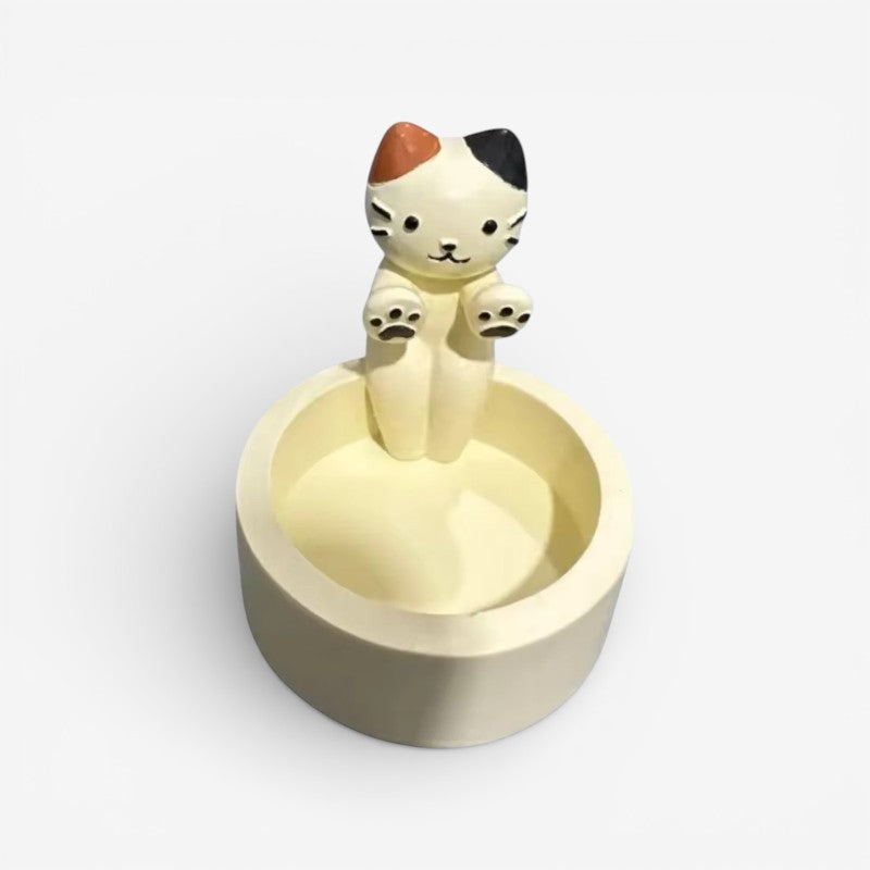 GlowKitty - Lysestage Med Katteinspireret Design