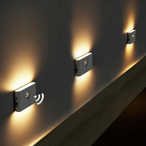 LumiStep - Trådløse LED-natlamper med bevægelsessensor til gange og rum