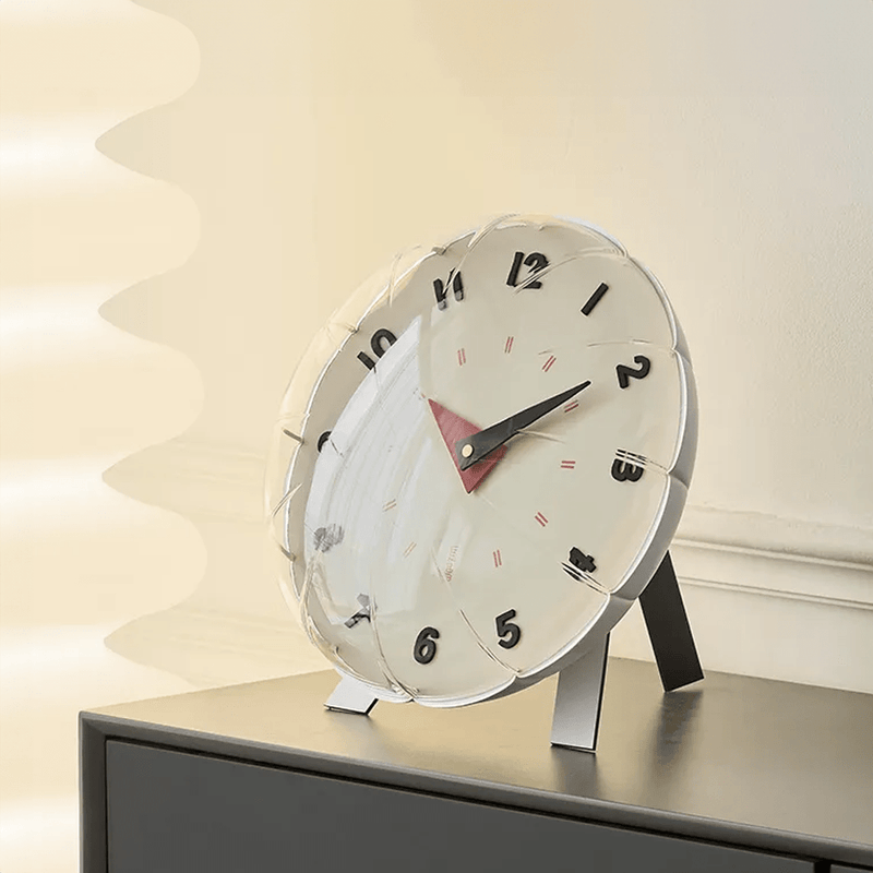 TimeBloom - Kunstnerisk vægur inspireret af bobler i moderne stil