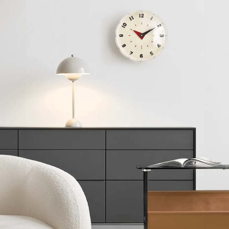 TimeBloom - Kunstnerisk vægur inspireret af bobler i moderne stil