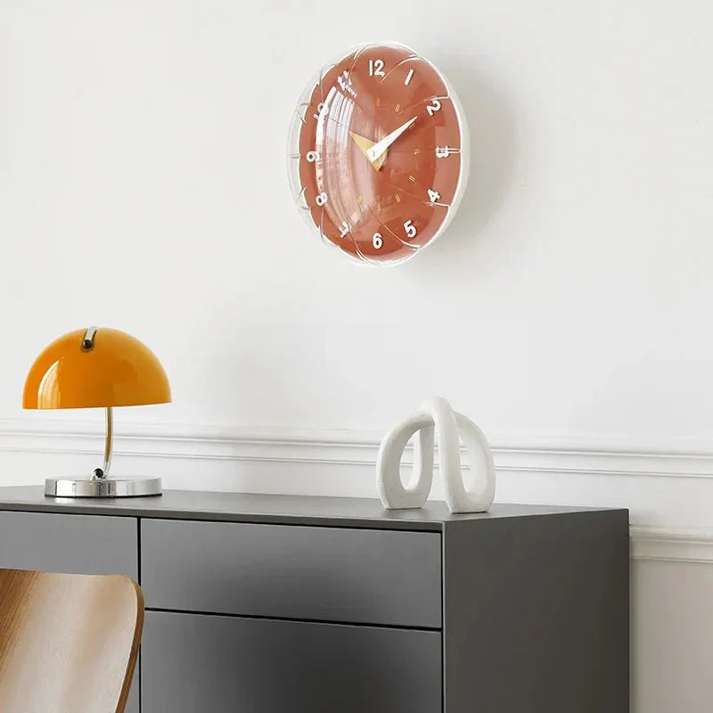 TimeBloom - Kunstnerisk vægur inspireret af bobler i moderne stil