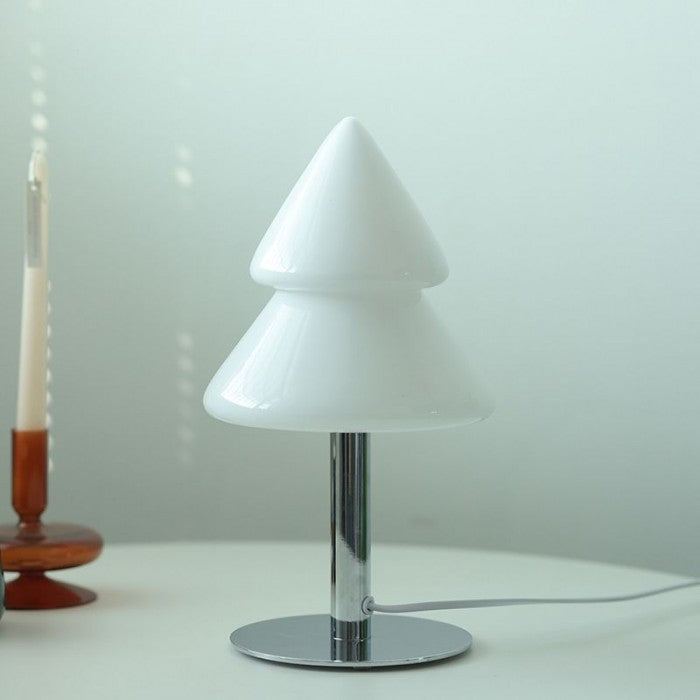 TreeLume - Elegant Bordlampe Med Juletræsdesign