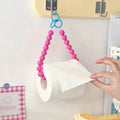BeadHold – Elegant toiletpapirholder med perler og et stilfuldt touch