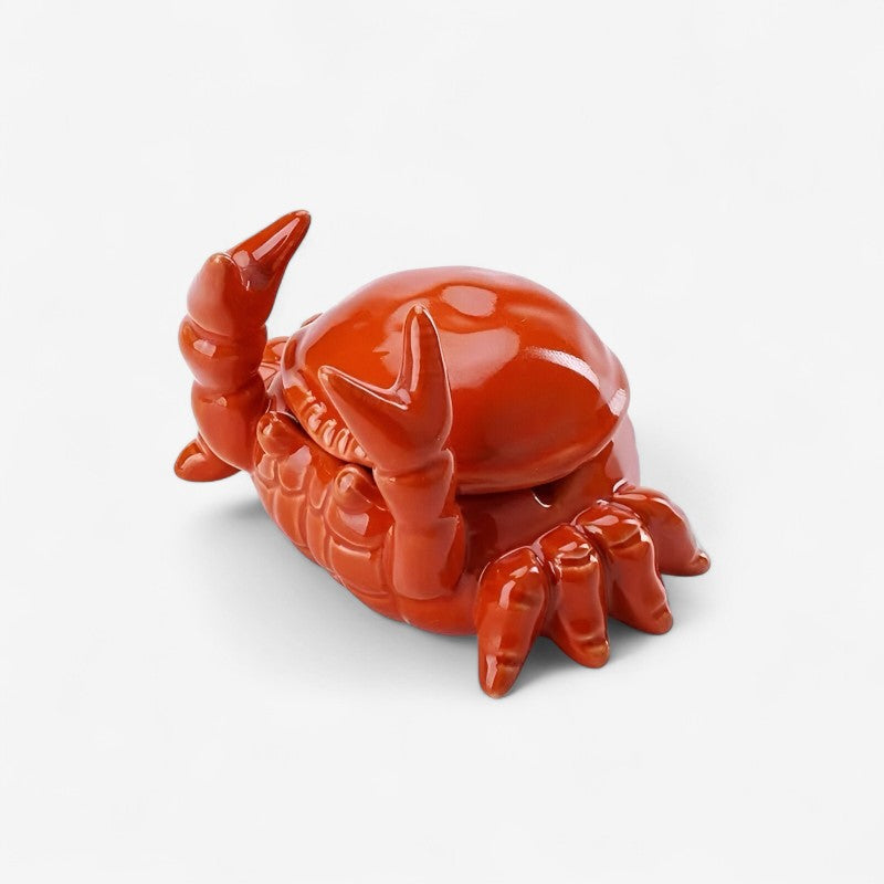 ShellGuard - Krabbeaskebæger med låg og flyveaske-design