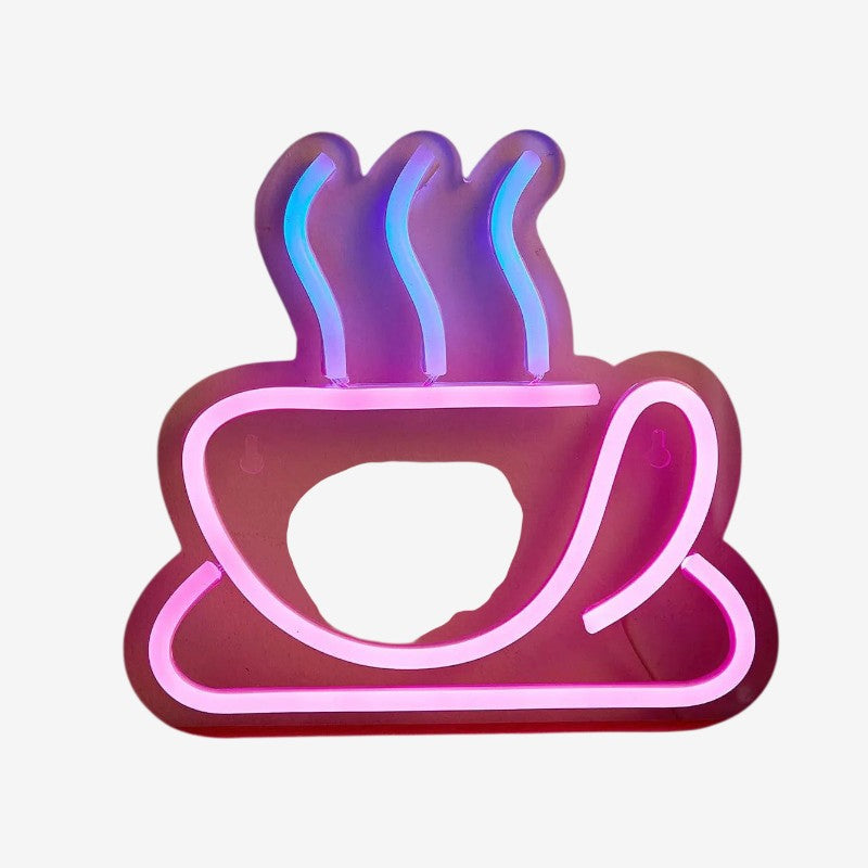 GlowCup - LED Væglampe med Krus Inspireret Design