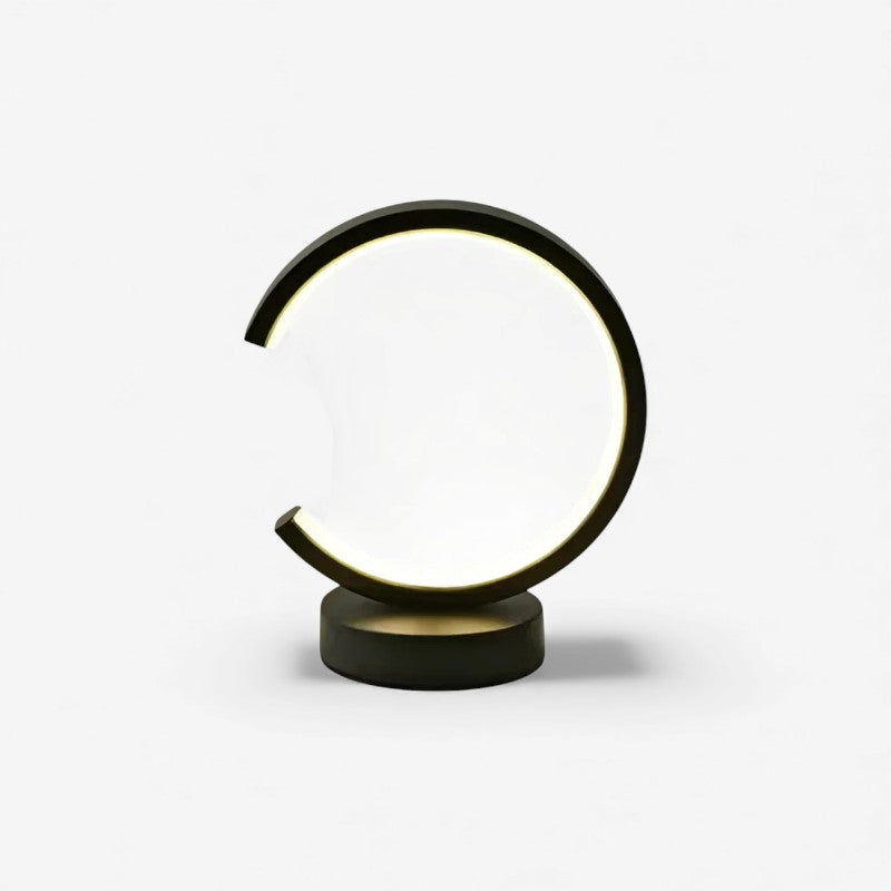 RoundGlow - LED Bordlampe med Rund Form til Indendørs Belysning
