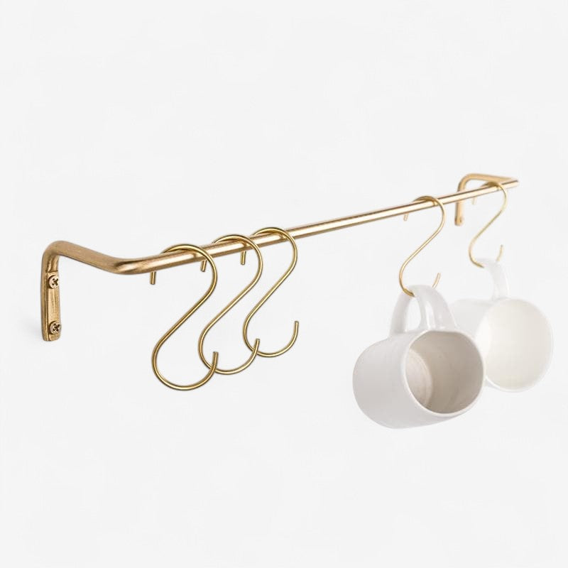 OrganizePro - Vægbeslag med S-formede Kroge til Ophængning