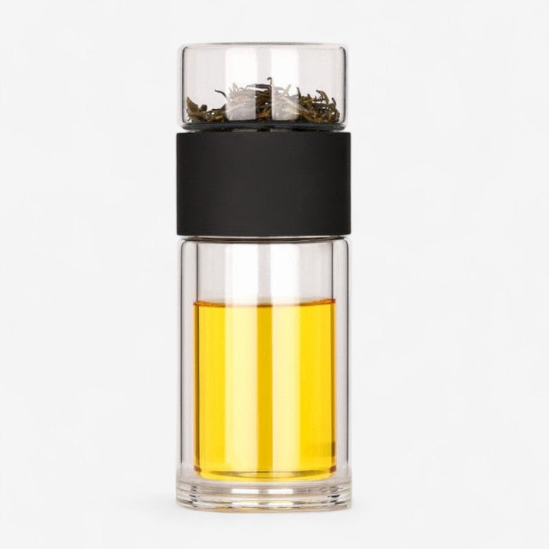 BrewGo – Genanvendelig Te infusionsflaske med Dobbeltvægget Design