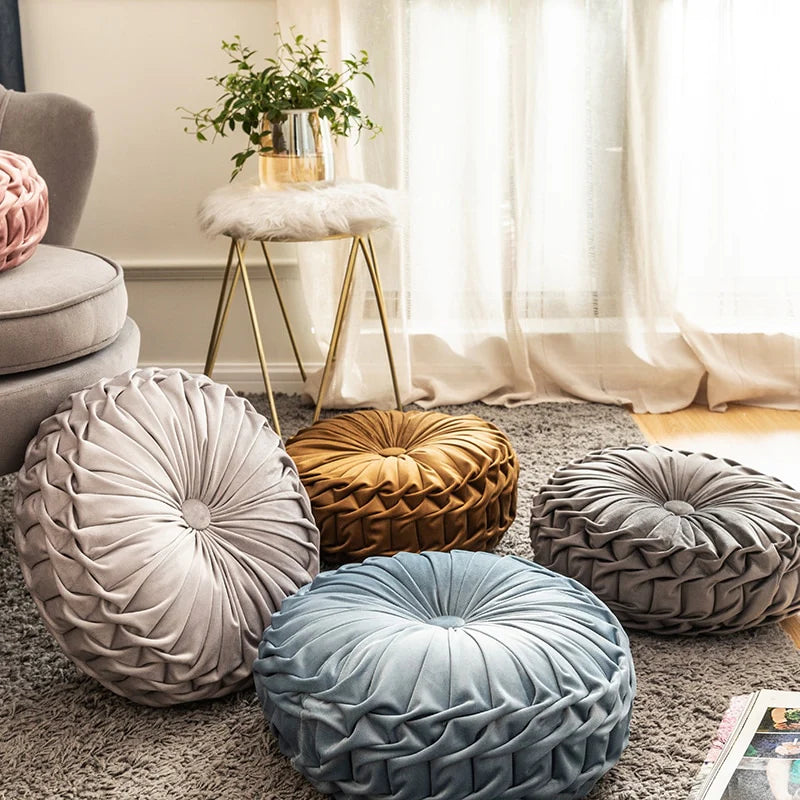 ChicPillow - Chic runde pudepuder til elegant indretning