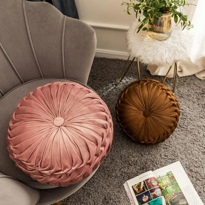 ChicPillow - Chic runde pudepuder til elegant indretning