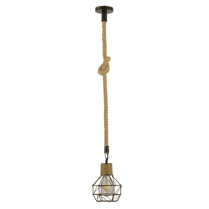 RusticGlow - Vintage Reb Pendel Light for hyggelig stemning