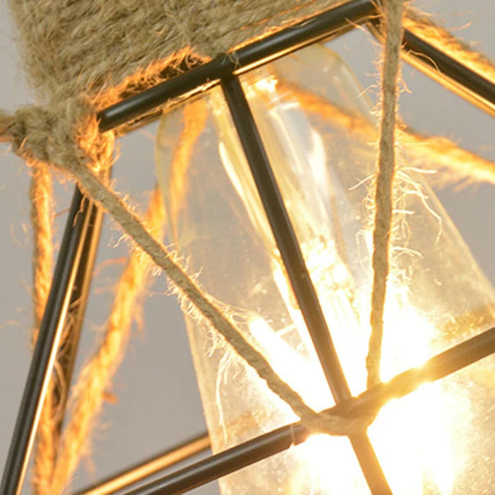 RusticGlow - Vintage Reb Pendel Light for hyggelig stemning