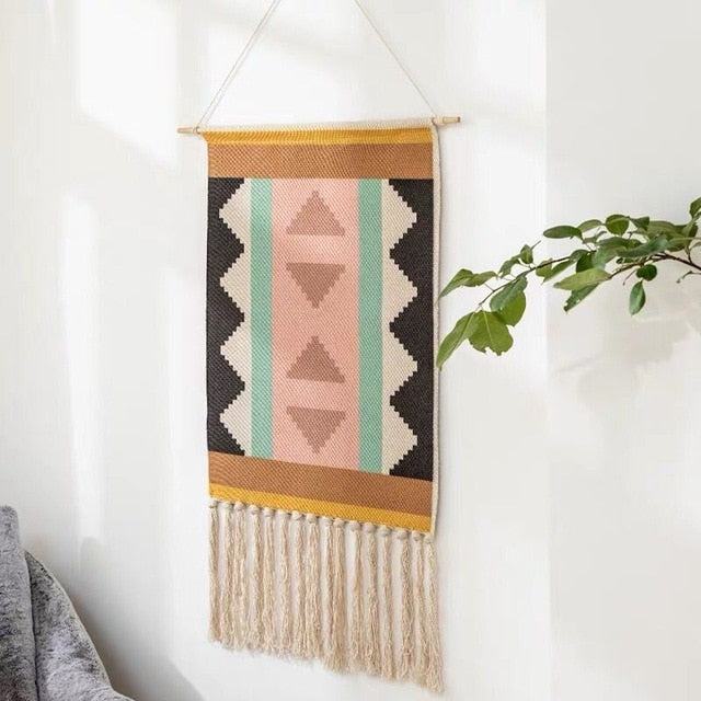 PatternLoom – Moderne abstrakt geometrisk vægkunst til minimalistisk indretning