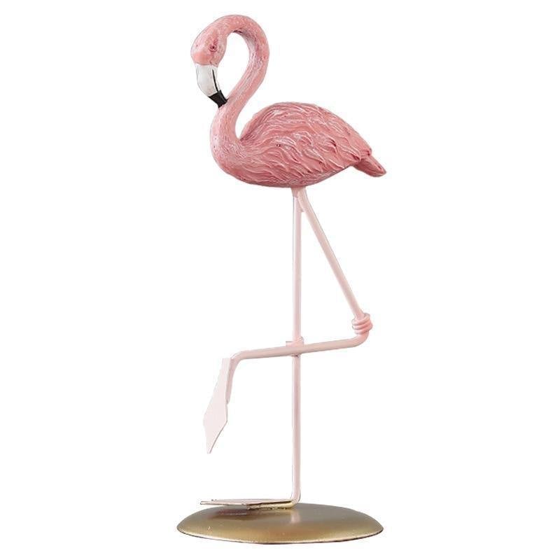 TropiFlair – Elegante Flamingo-statuer til tropisk have- og boligindretning