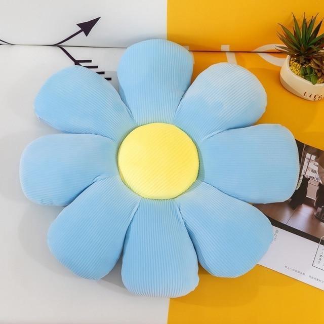 PetalPuff – Legende blomsterformet pude med sjovt design til hyggeligt liv