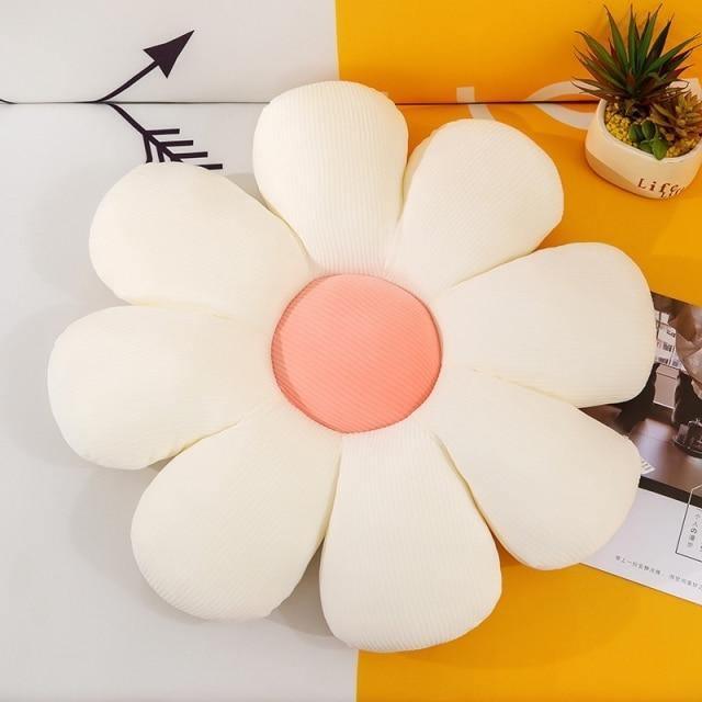 PetalPuff – Legende blomsterformet pude med sjovt design til hyggeligt liv
