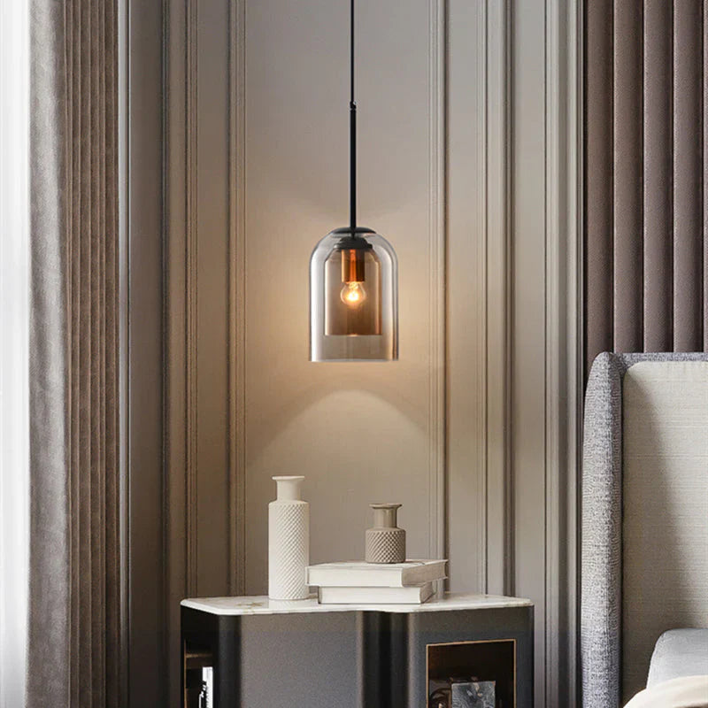 GlowLume – Moderne glas-pendellampe