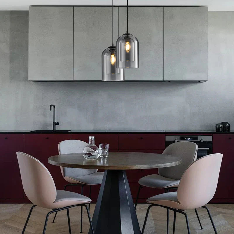 GlowLume – Moderne glas-pendellampe
