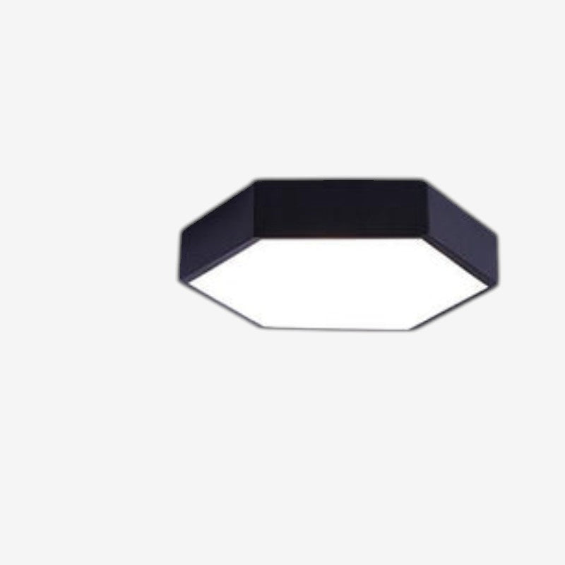 LED Loftlampe med Hexagonalt Design